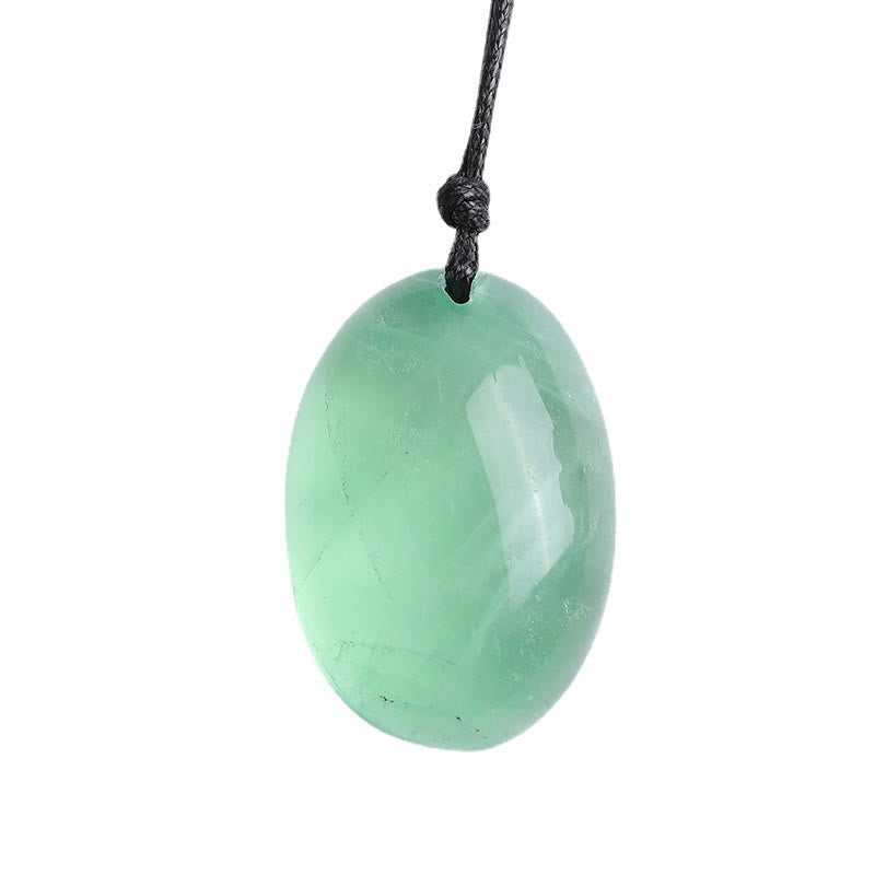 Wear FengShui Green Fluorite Power Necklace Pendant