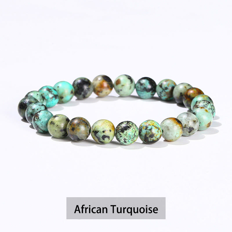 Wear FengShui Various Crystal Stone Amethyst Green Aventurine Rose Quartz Healing Bracelet
