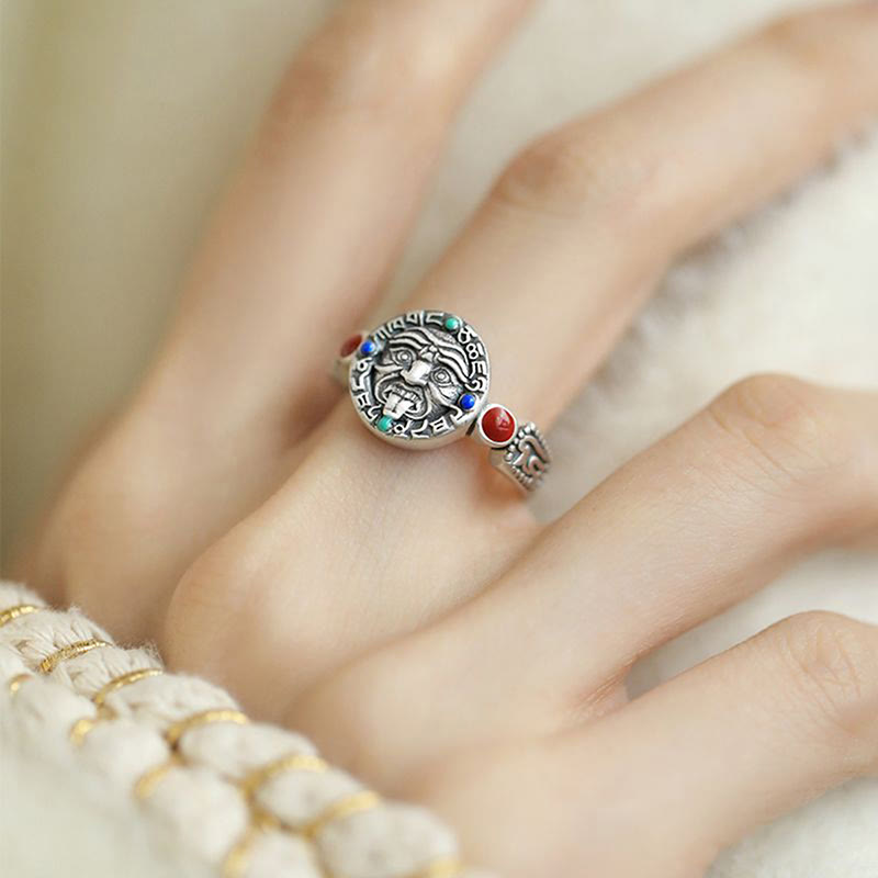 Wear FengShui Zakiram Copper Adjustable Wealth Open Ring