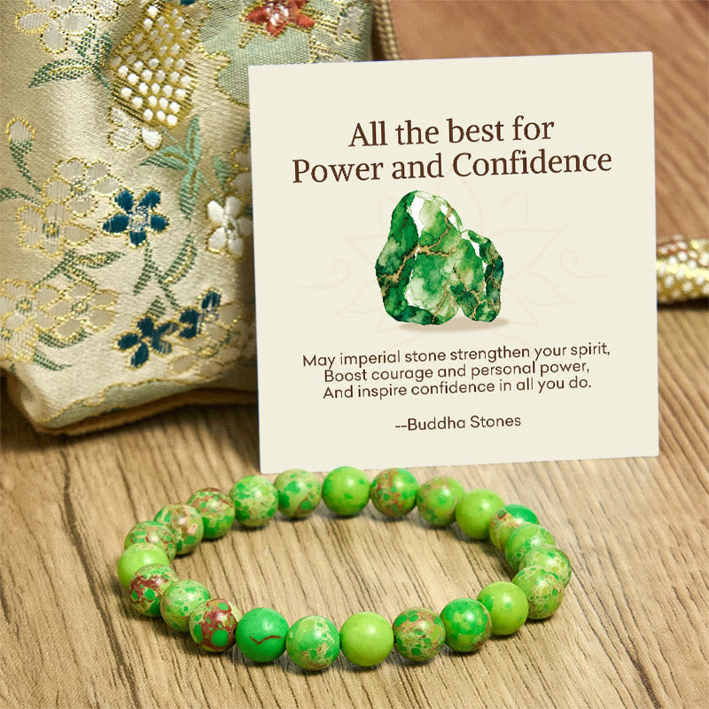 Wear FengShui "All the Best for Love and Harmony" Stone Quartz Bracelet Includes Gift Message Card