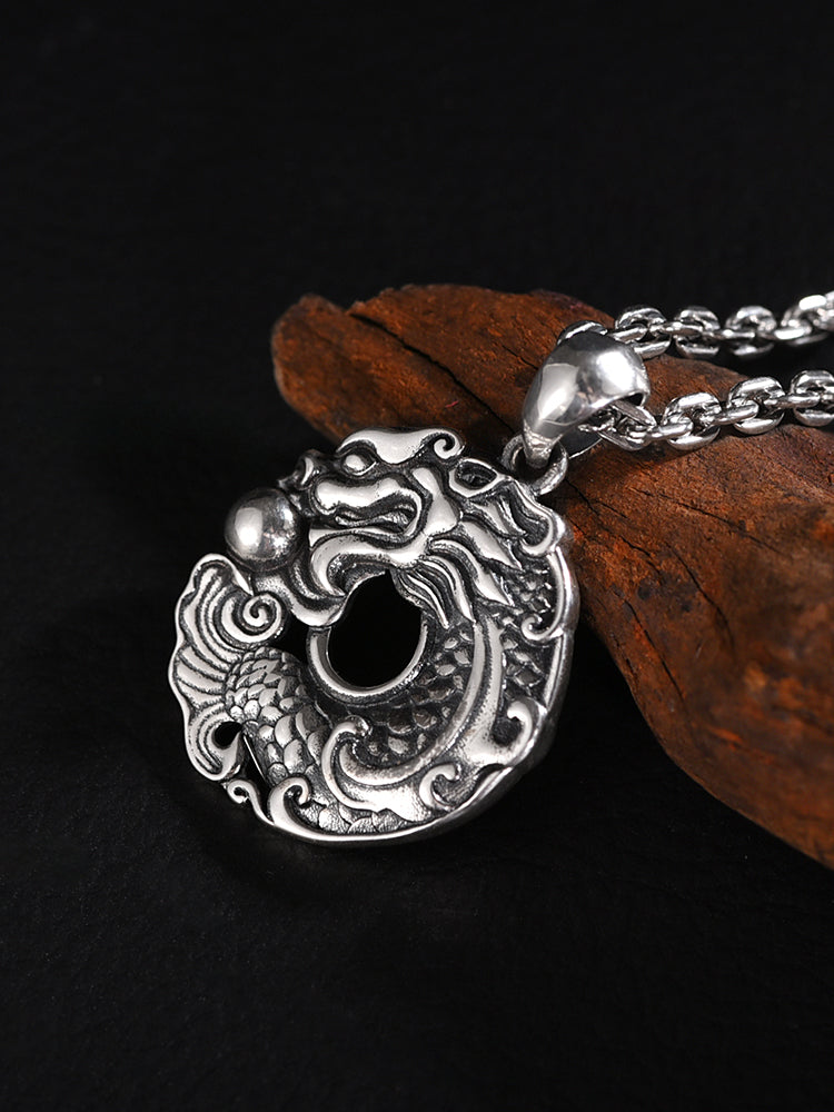 Buddha3bodhi 925 Silver Dragon Pendant