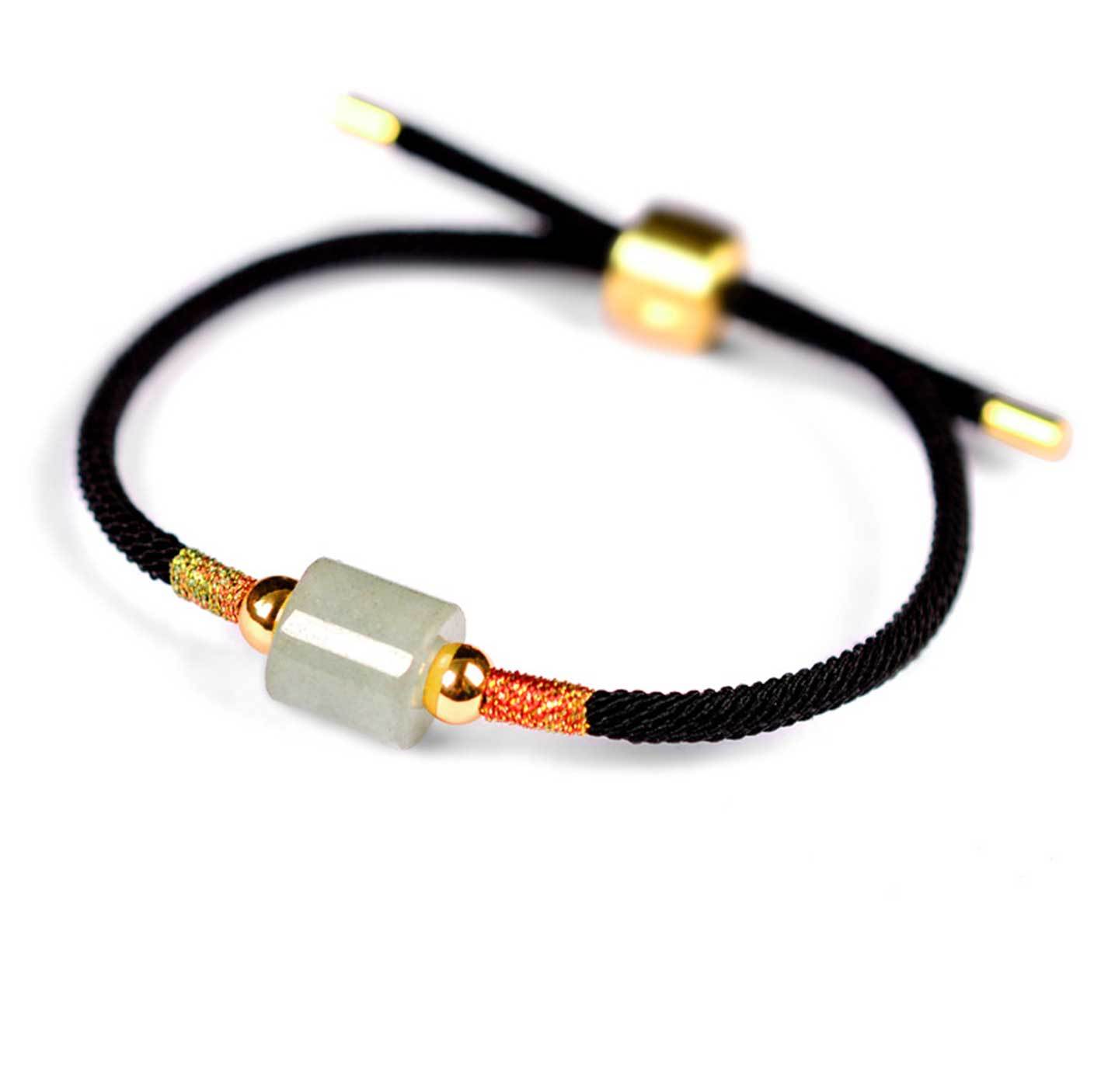 Buddha & Karma Tibetan String Aventurine Bracelet - Handmade