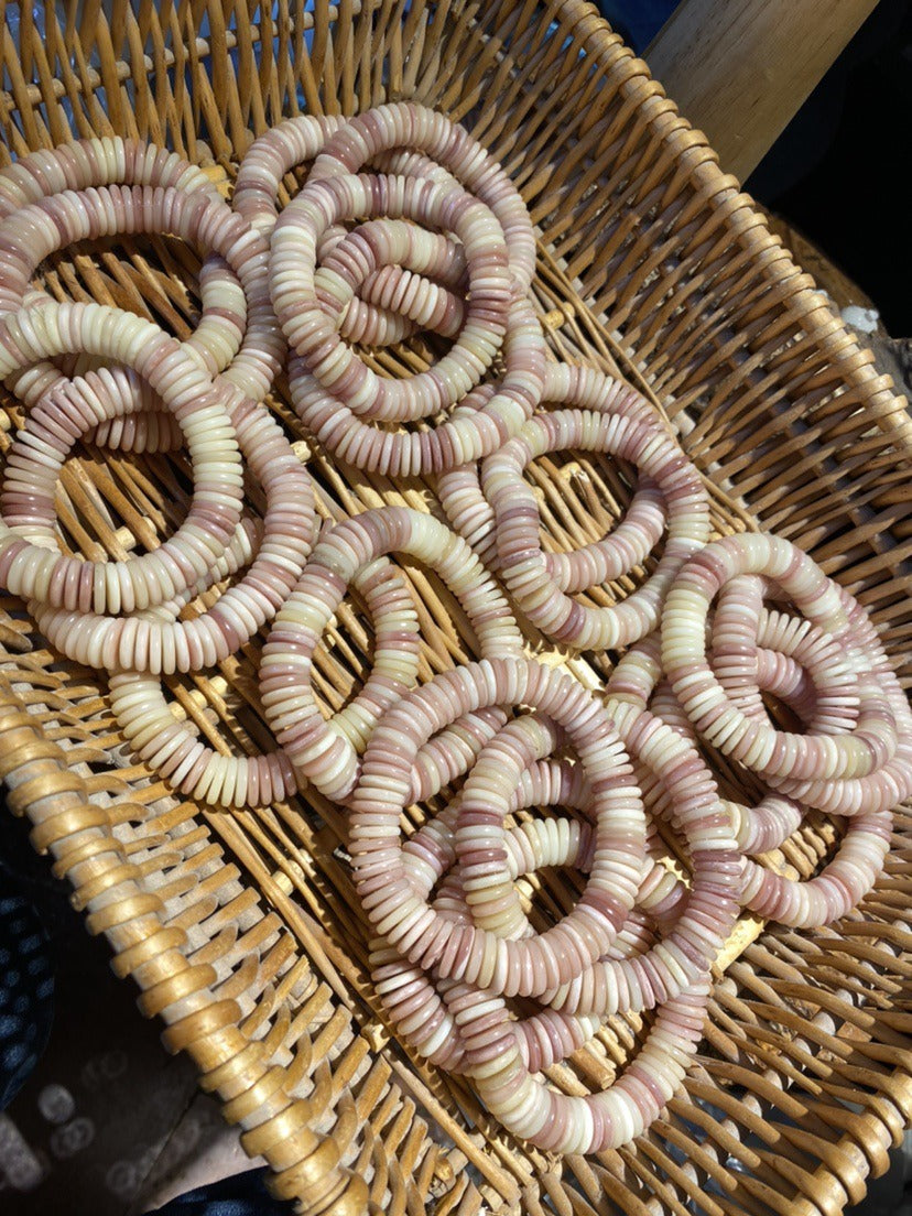 Camel Bone Flake Bracelet(14mm*3mm)