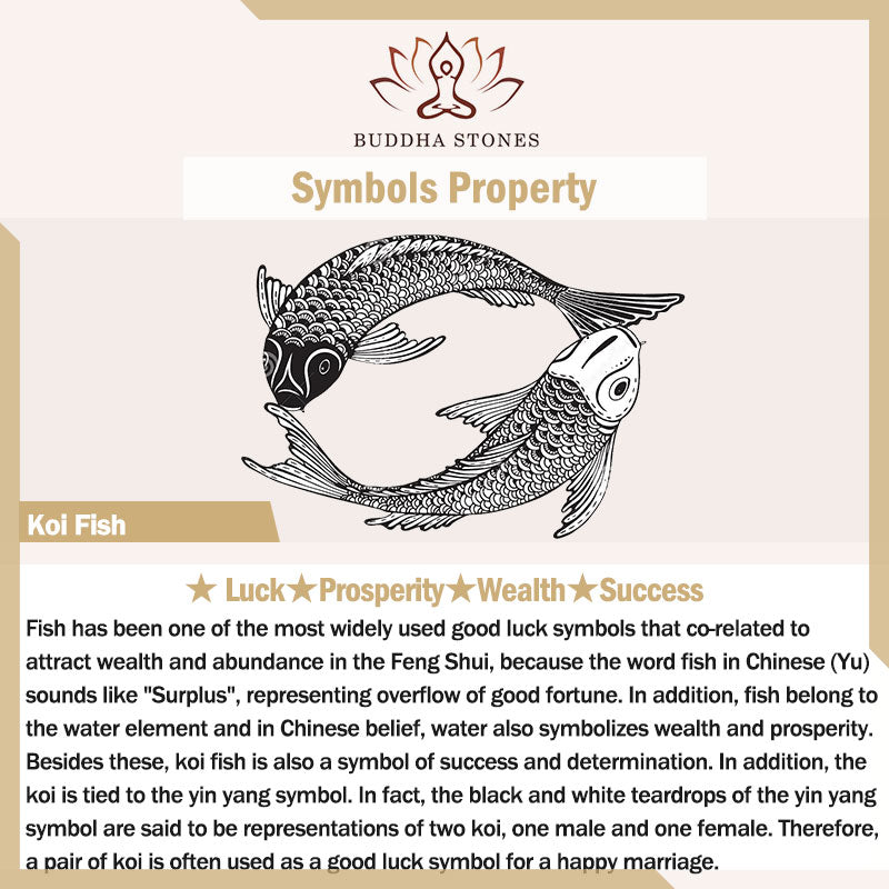 Wear FengShui Tibetan Handmade Lotus Koi Fish Lucky Red String Bracelet
