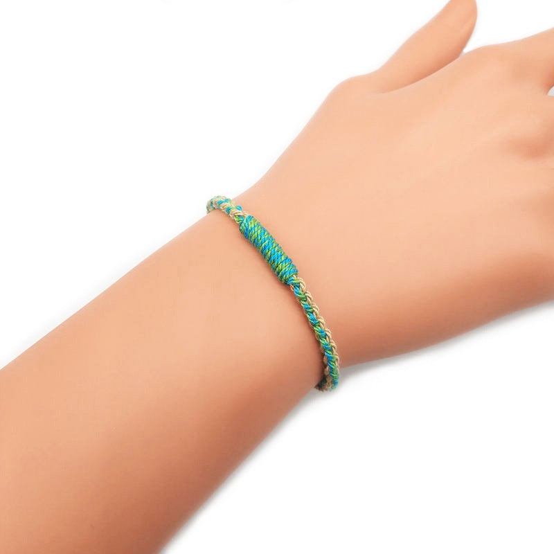 Lucky Red String Bracelet for Your Zodiac Year β Braided Multicolor Thread Bracelet