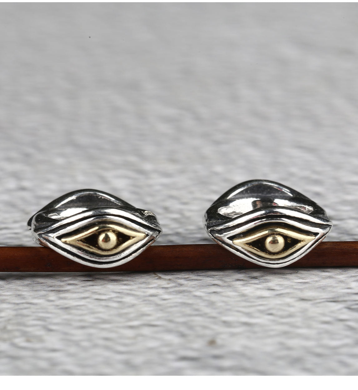 S925 Silver, Sky Eye Clasp Spacer Eye of Horus