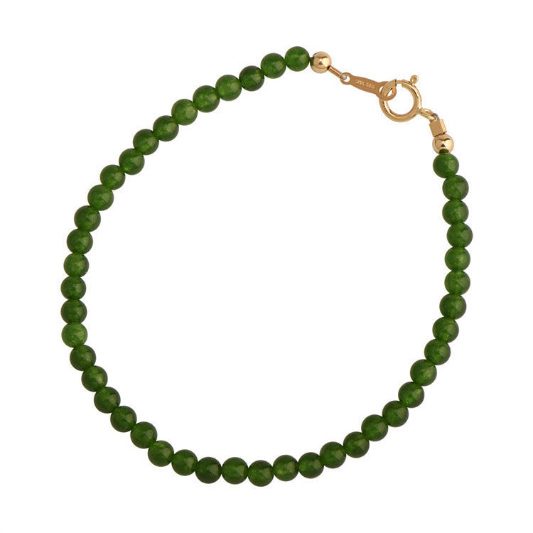 Buddha3bodhi Natural Chalcedony DIY Design Fashionable Women's Bracelet