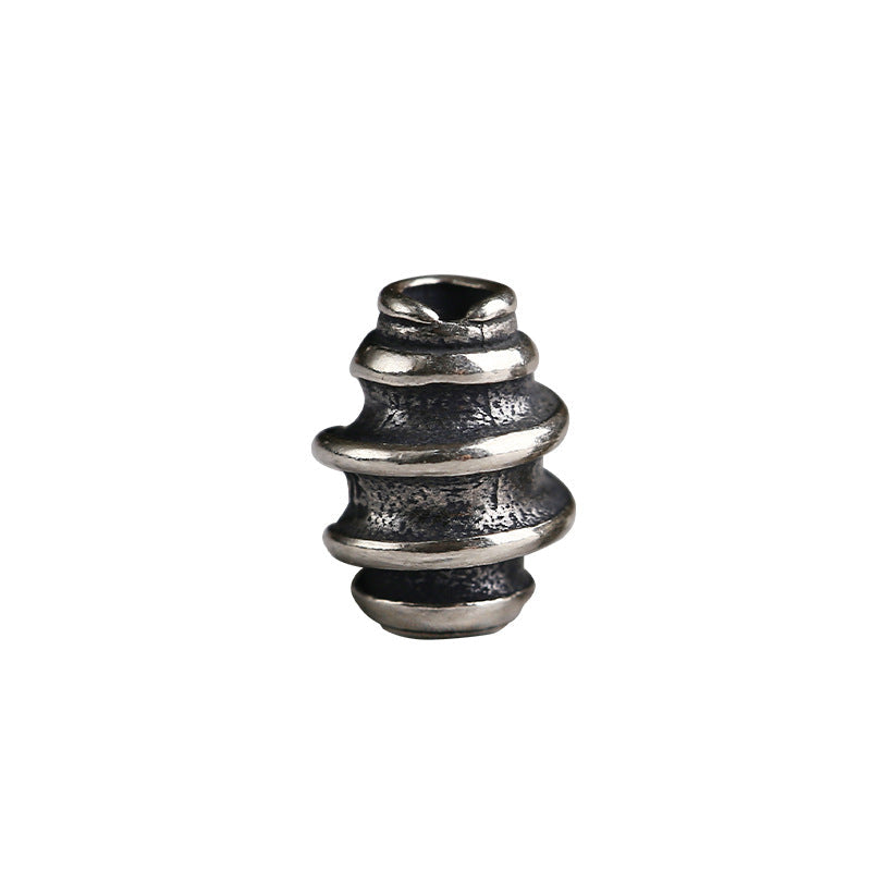 S925 Silver, Screw Tower Type Hanging Ring DIY Jewelry Accessories