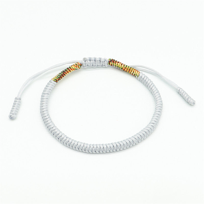 Buddha & Karma Tibetan Handmade Knot Bracelets - Attract Wisdom