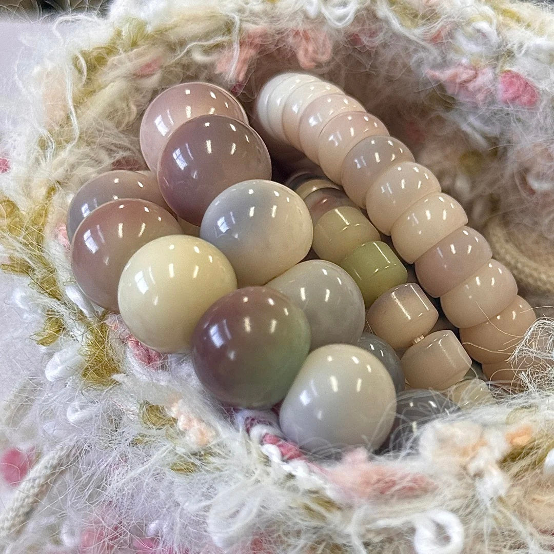 Drunken Grape β Garlic-Shaped Bodhi Bracelet
