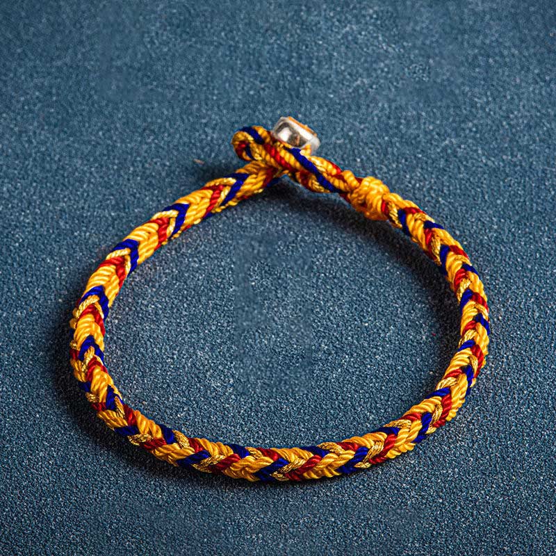 Wear FengShui "May you be safe and sound all year round" Lucky Multicolored Bracelet