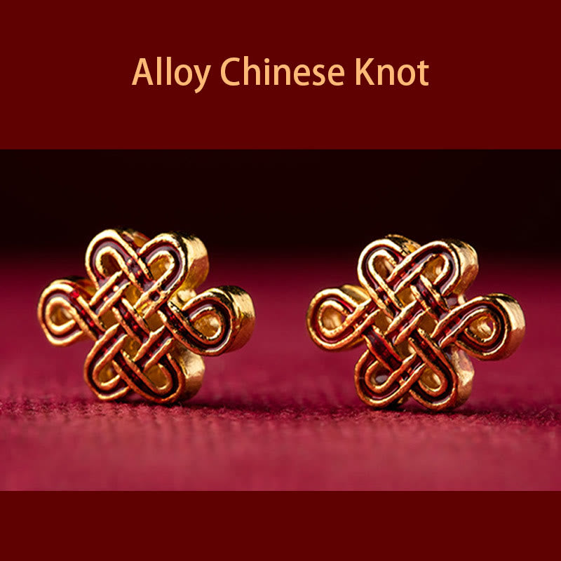Wear FengShui Double Koi Fish Peace Buckle Wealth Luck Key Chain