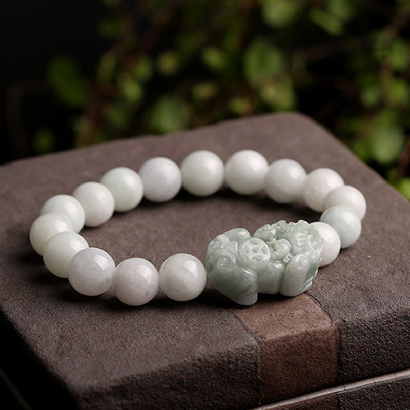 Wear FengShui Fengshui Wealth Prosperity Jade PiXiu Luck Bracelet