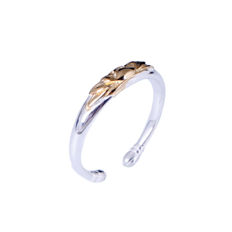 Wear FengShui 925 Sterling Silver Lotus Flower New Beginning Ring