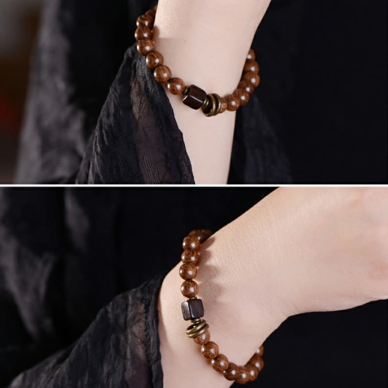Wear FengShui Phoebe Zhennan Wood Spirituality Bracelet