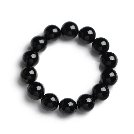 Wear FengShui Natural Black Onyx Fortune Bracelet