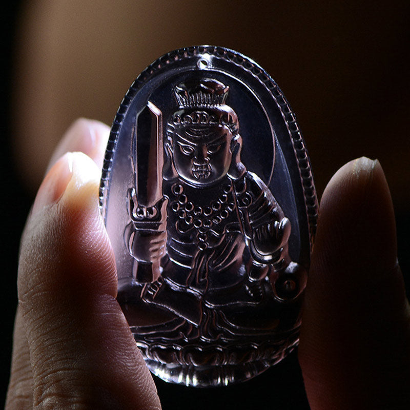 Wear FengShui Chinese Zodiac Obsidian Protection Necklace