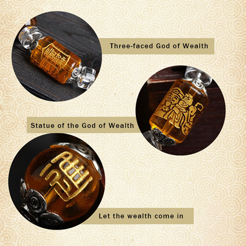 Wear FengShui Tiger Eye Bead Fortune Prosperity Bracelet