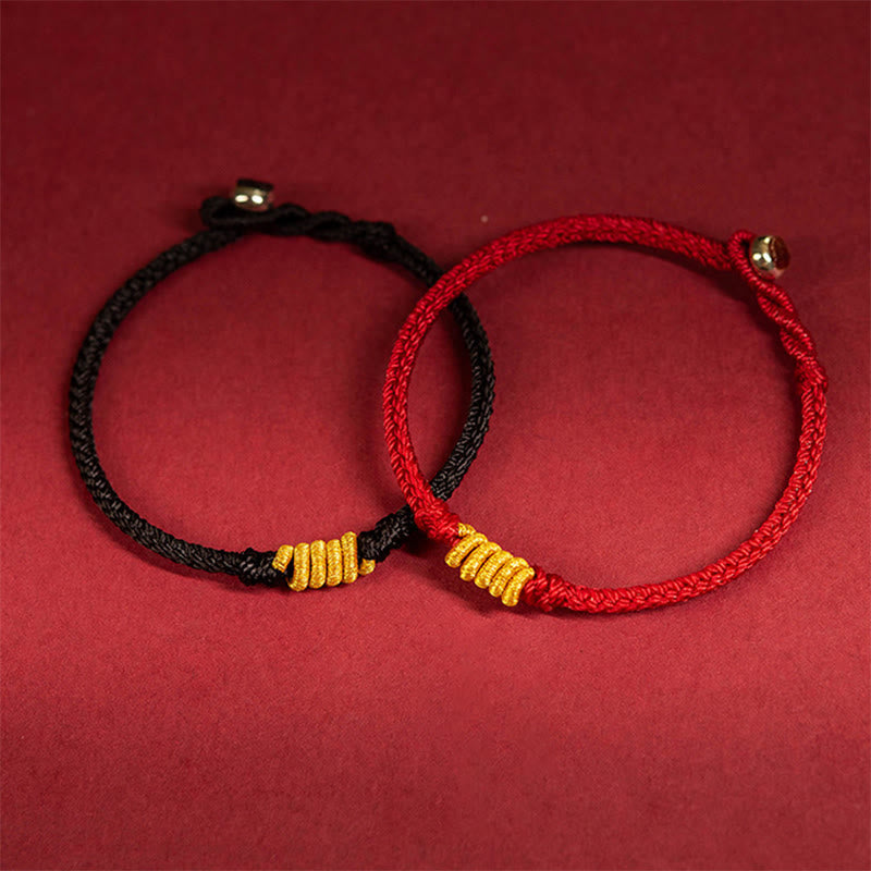 Wear FengShui Handcrafted King Kong Knot Luck Protection Braid Rope Bracelet