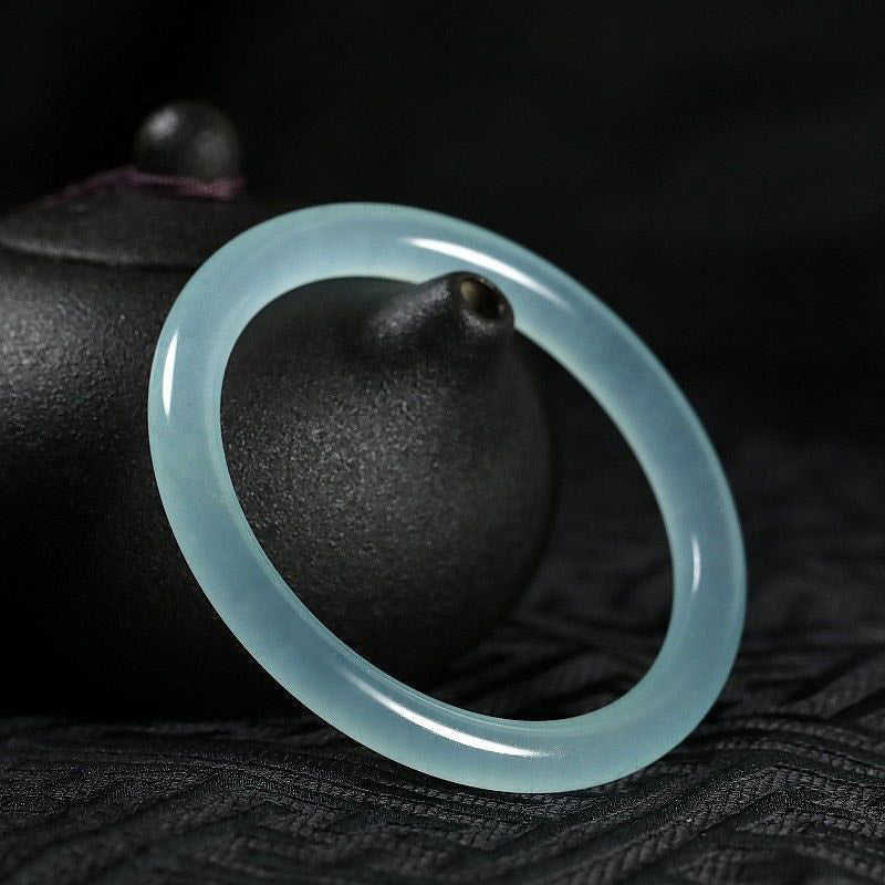 Wear FengShui Natural Jade Healing Blessing Bangle Bracelet