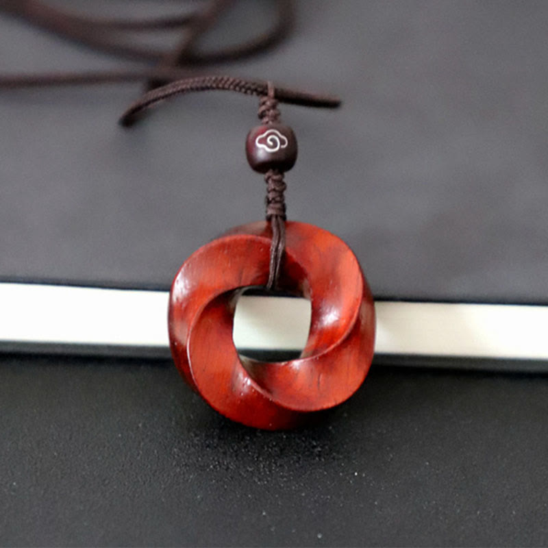 Wear FengShui Auspicious Clouds Relaxation Necklace Pendant