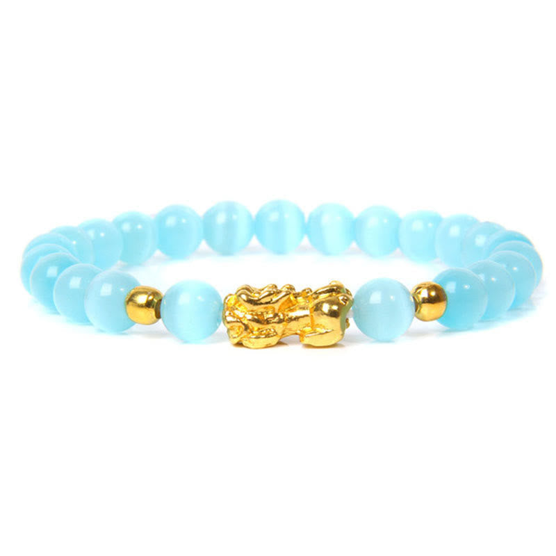 Wear FengShui FengShui Lucky Pixiu Obsidian Wealth Bracelet