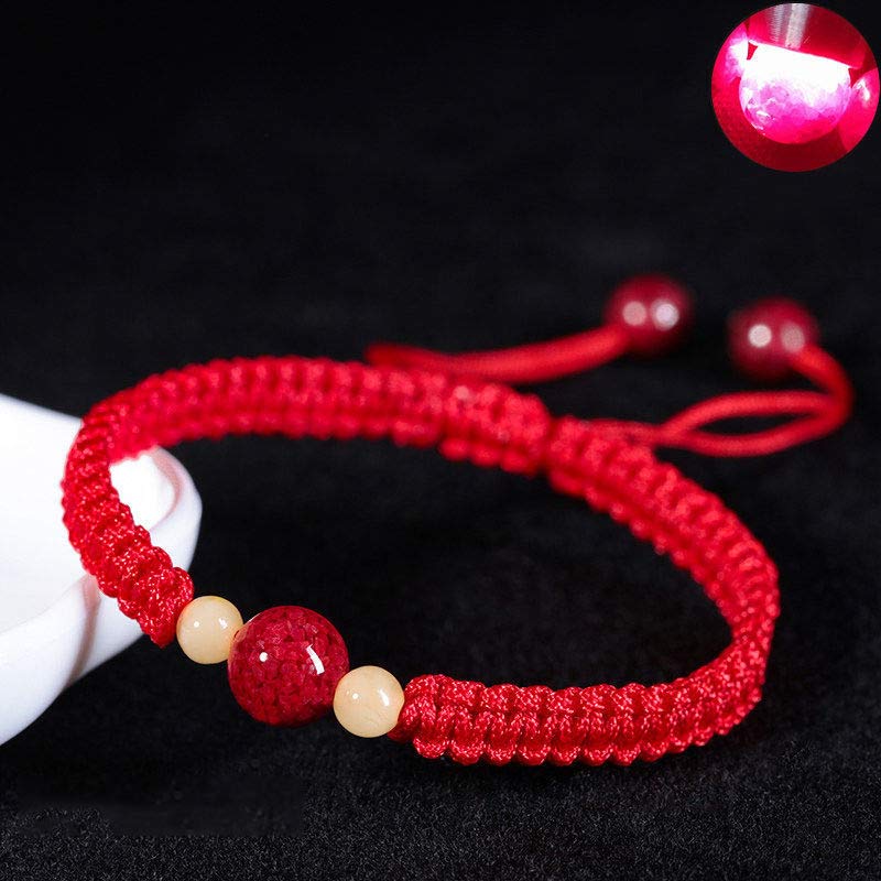Wear FengShui Cinnabar Blessing Red String Bracelet For Kids