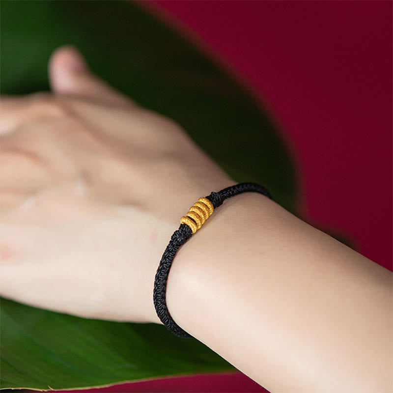 Wear FengShui Handcrafted King Kong Knot Luck Protection Braid Rope Bracelet