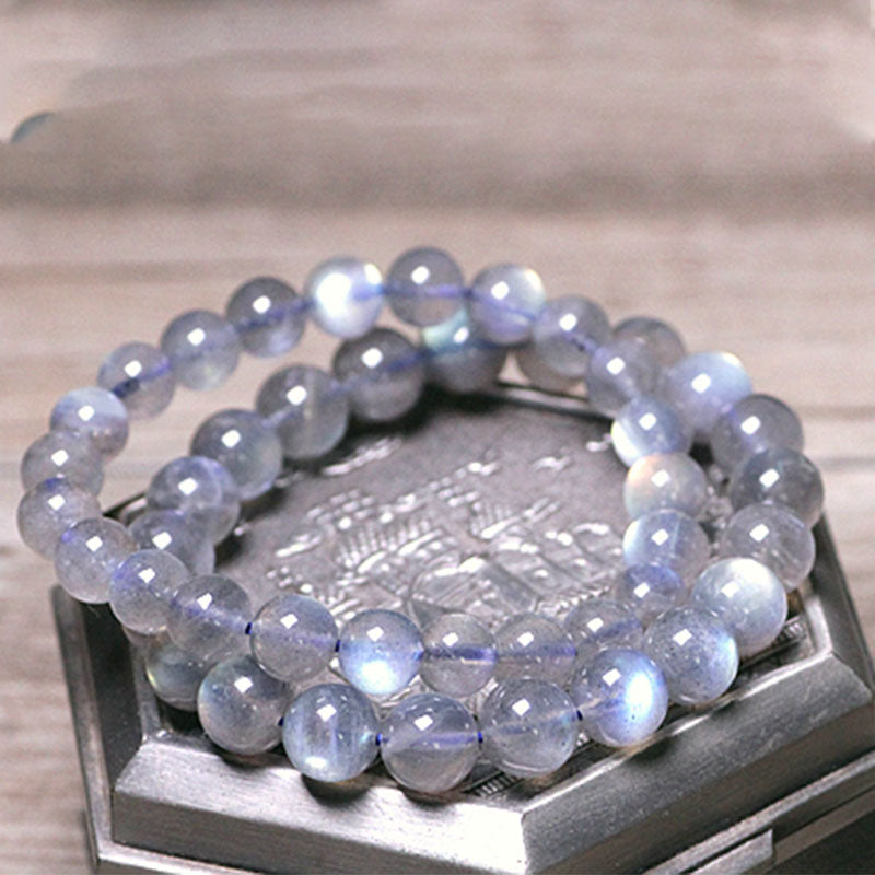 Wear FengShui Natural Moonstone Calm Positive Bracelet
