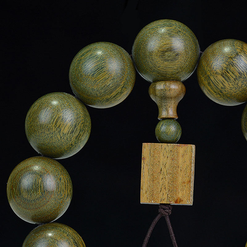 Wear FengShui Tibetan Green Sandalwood Cure Bracelet