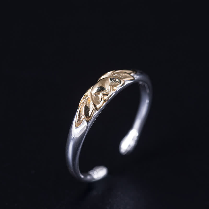 Wear FengShui 925 Sterling Silver Lotus Flower New Beginning Ring