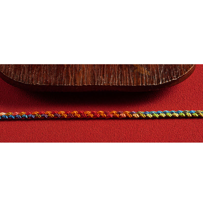 Wear FengShui "May you be blessed with peace and safety in all four seasons" Lucky Multicolored Bracelet