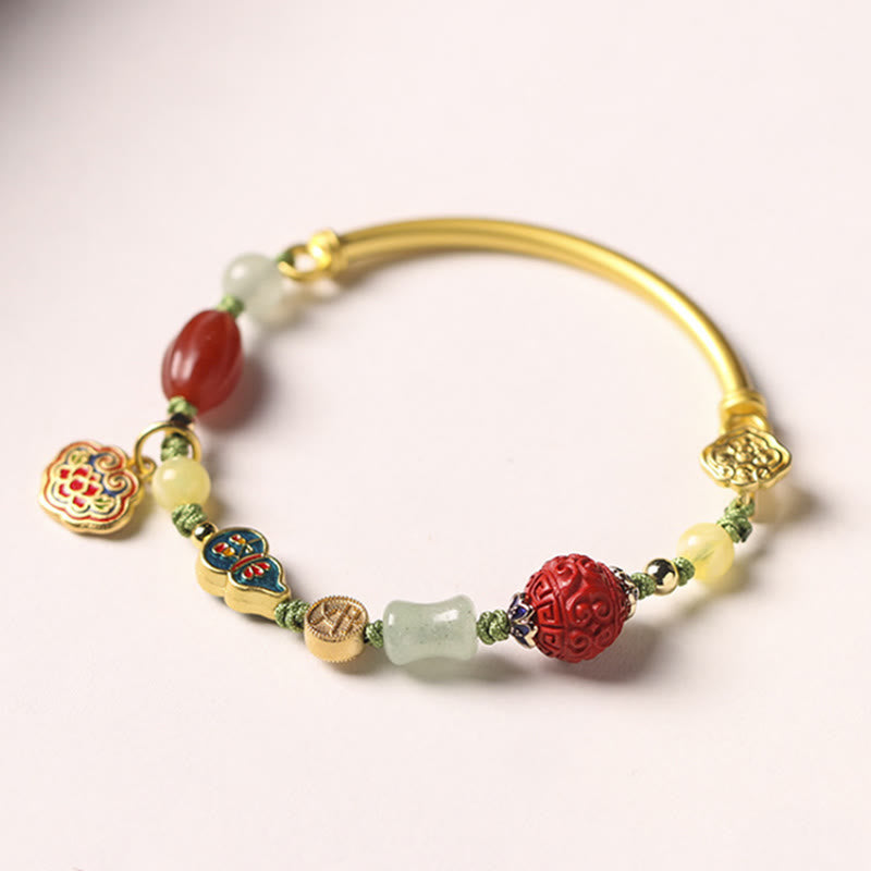 Wear FengShui Tibetan Auspicious Clouds Fortune Happiness Wealth Luck Bracelet
