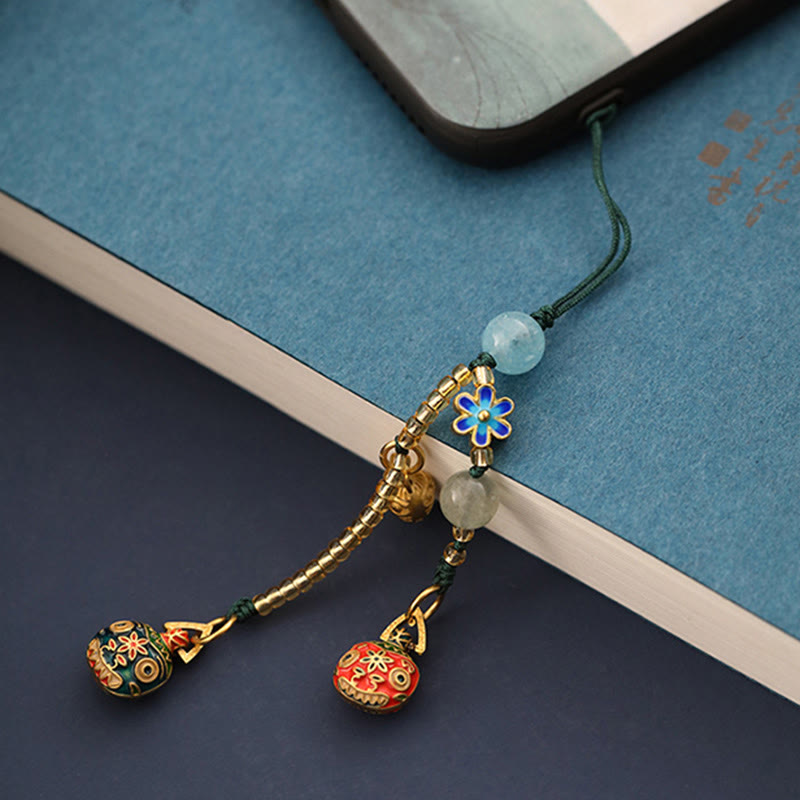 Wear FengShui Gold Swallowing Beast Family Luck Key Chain