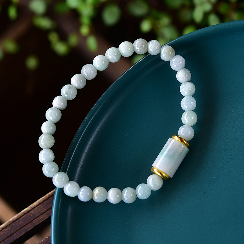 Wear FengShui Natural Jade Luck Prosperity Bracelet
