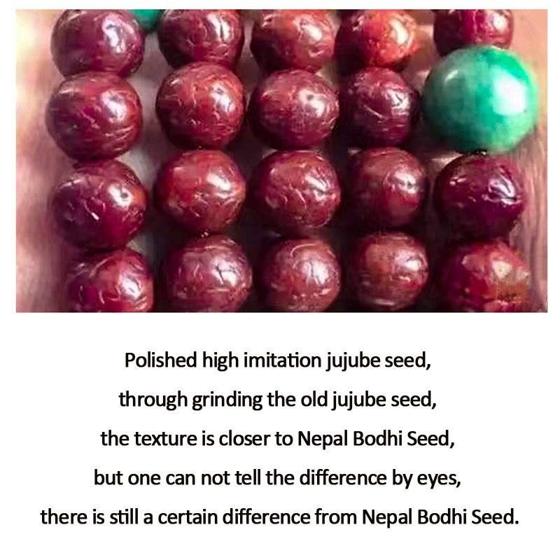 Wear FengShui 108 Mala Beads Nepal Bodhi Seed Luck Wealth Tassel Bracelet