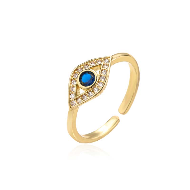 Wear FengShui Evil Eye Protection Blessing Copper Ring