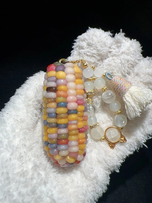 Milky Bloom Corn Charms – Pastel Fidget for Relaxation
