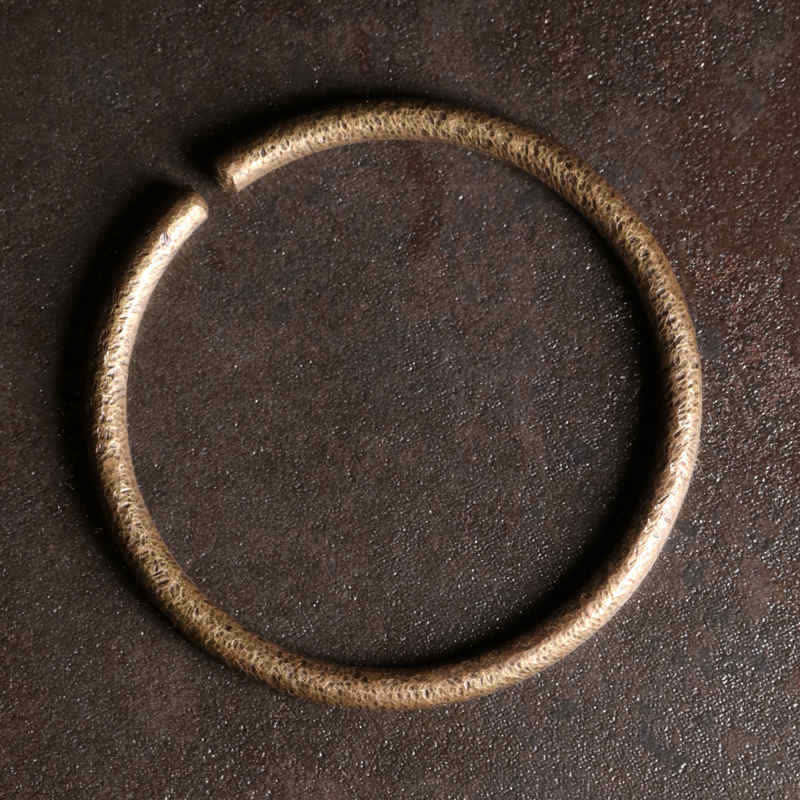 Wear FengShui Rustic Design Copper Balance Adjustable Cuff Bracelet