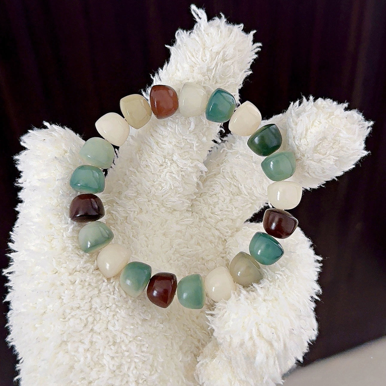 Multi-Treasure Bowl Bead Bodhi Bracelet