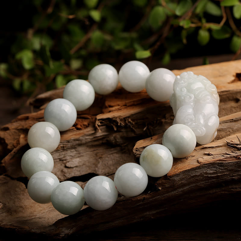 Wear FengShui Fengshui Wealth Prosperity Jade PiXiu Luck Bracelet