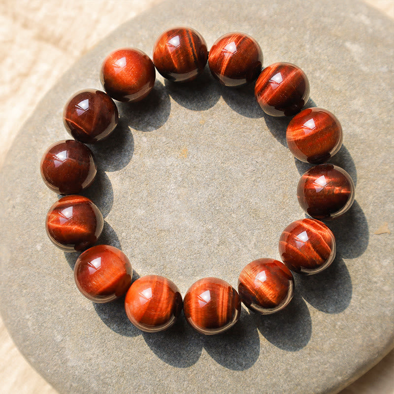 Wear FengShui Natural Tiger Eye Healing Bead Bracelet