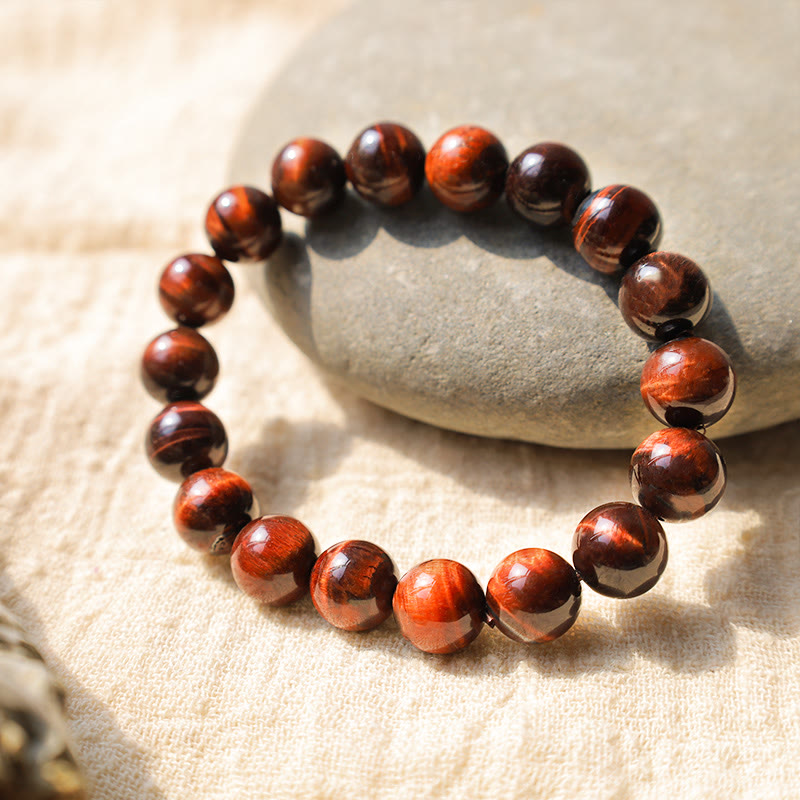 Wear FengShui Natural Tiger Eye Healing Bead Bracelet