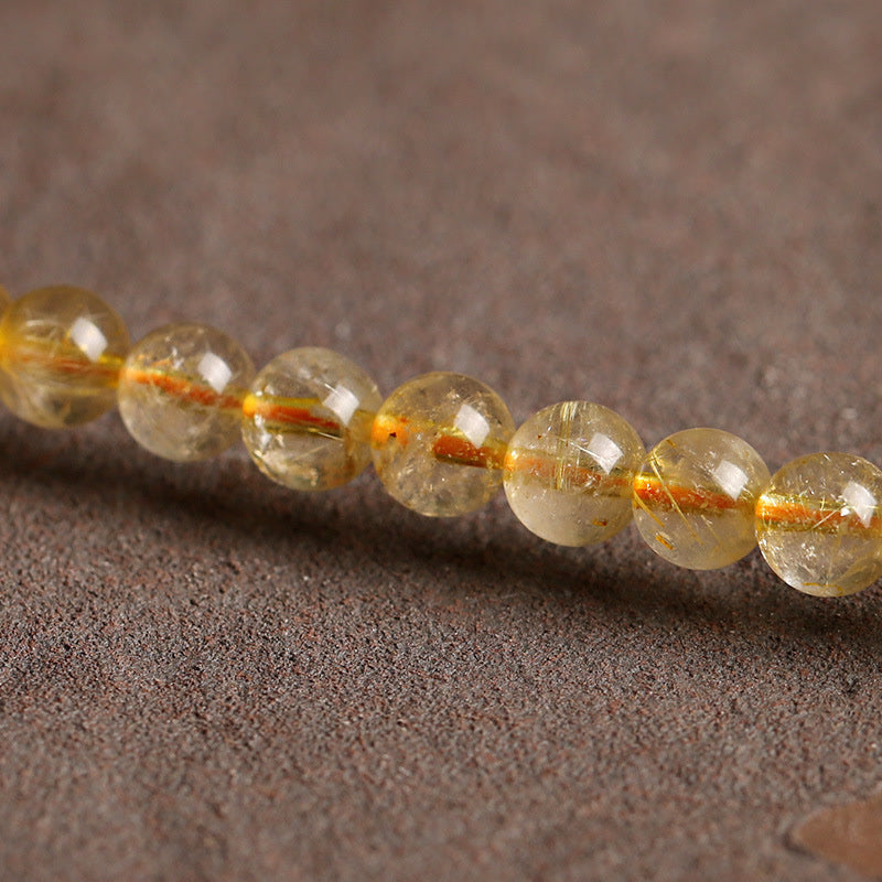 Wear FengShui Natural Citrine Prosperity Protection Bracelet
