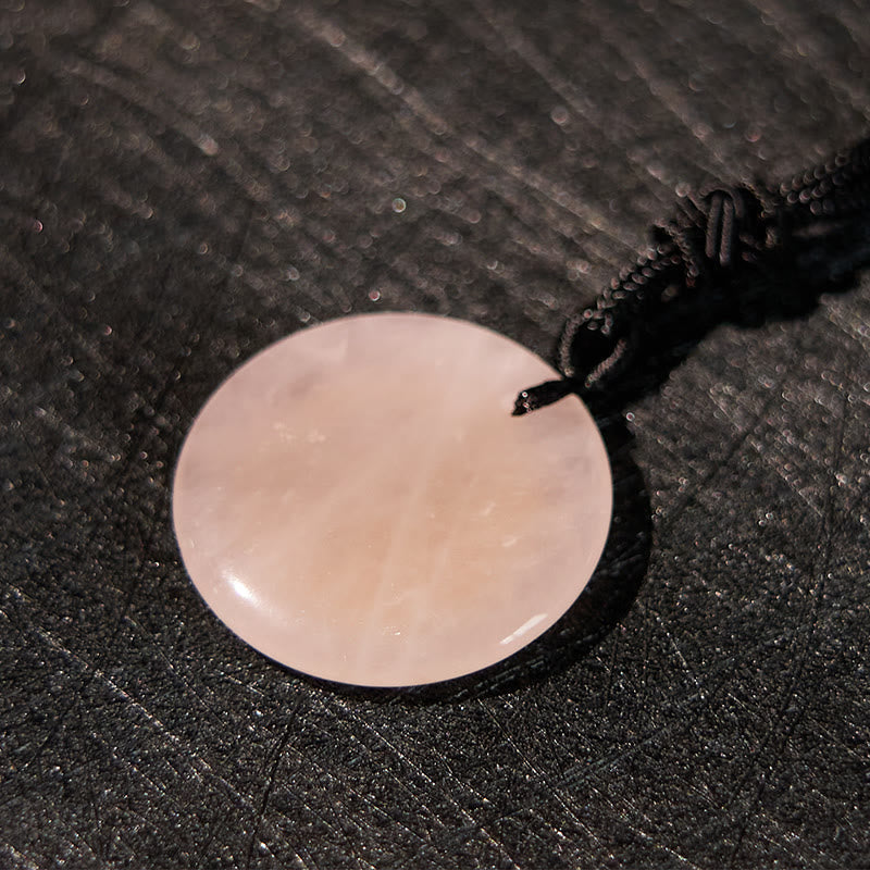 Wear FengShui Various Crystal Amethyst Tiger Eye Green Aventurine Yin Yang Spiritual Necklace Pendant