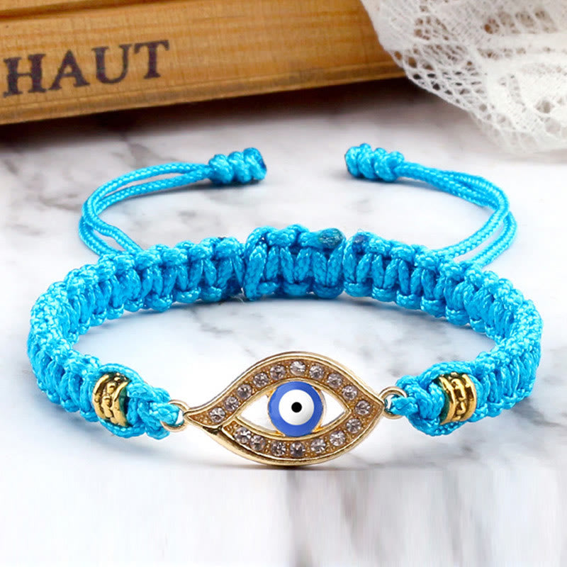 Wear FengShui Evil Eye Keep Away Evil Spirits String Bracelet
