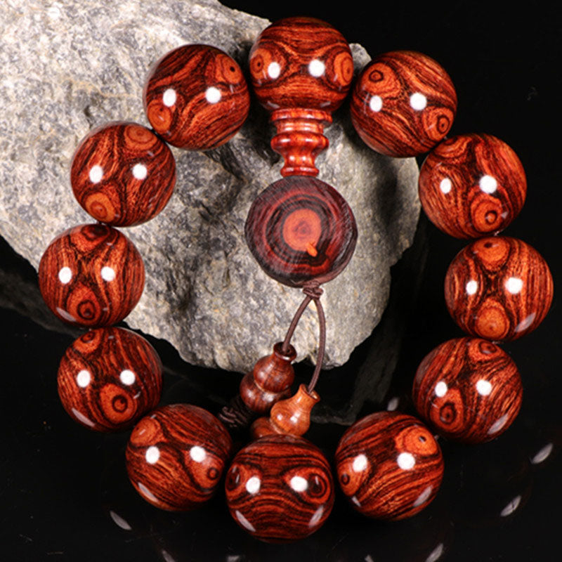Wear FengShui Tibetan Rosewood Warmth Bracelet (Random Type)