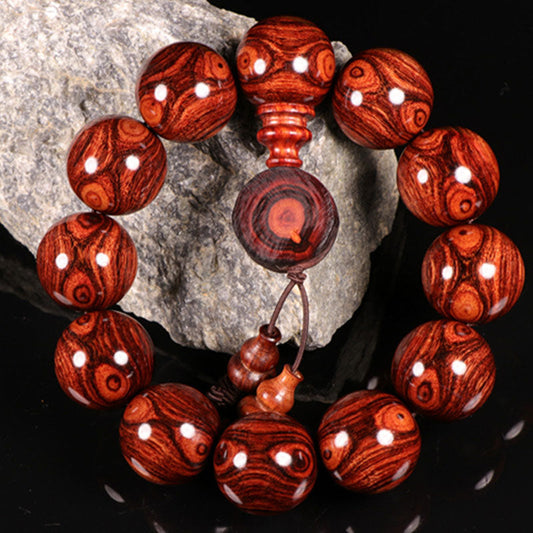 Wear FengShui Tibetan Rosewood Warmth Bracelet (Random Type)