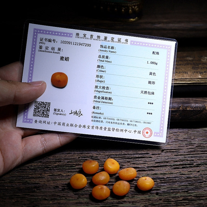 Wear FengShui 108 Mala Beads Tibet Sheep Horn Amber Luck Bracelet
