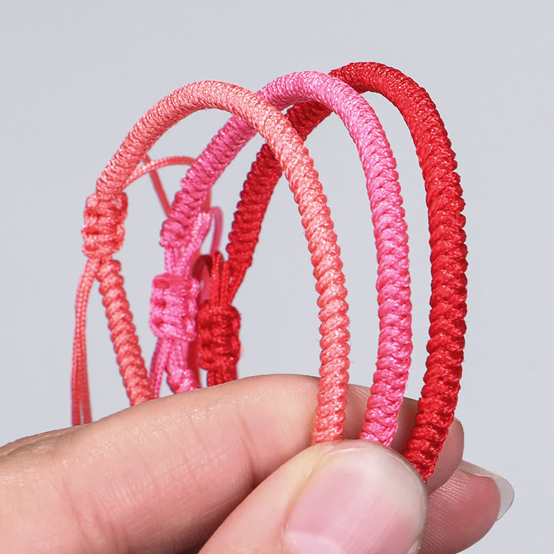 Wear FengShui Tibetan 3Pcs King Kong Knot Protection Braided Bracelet